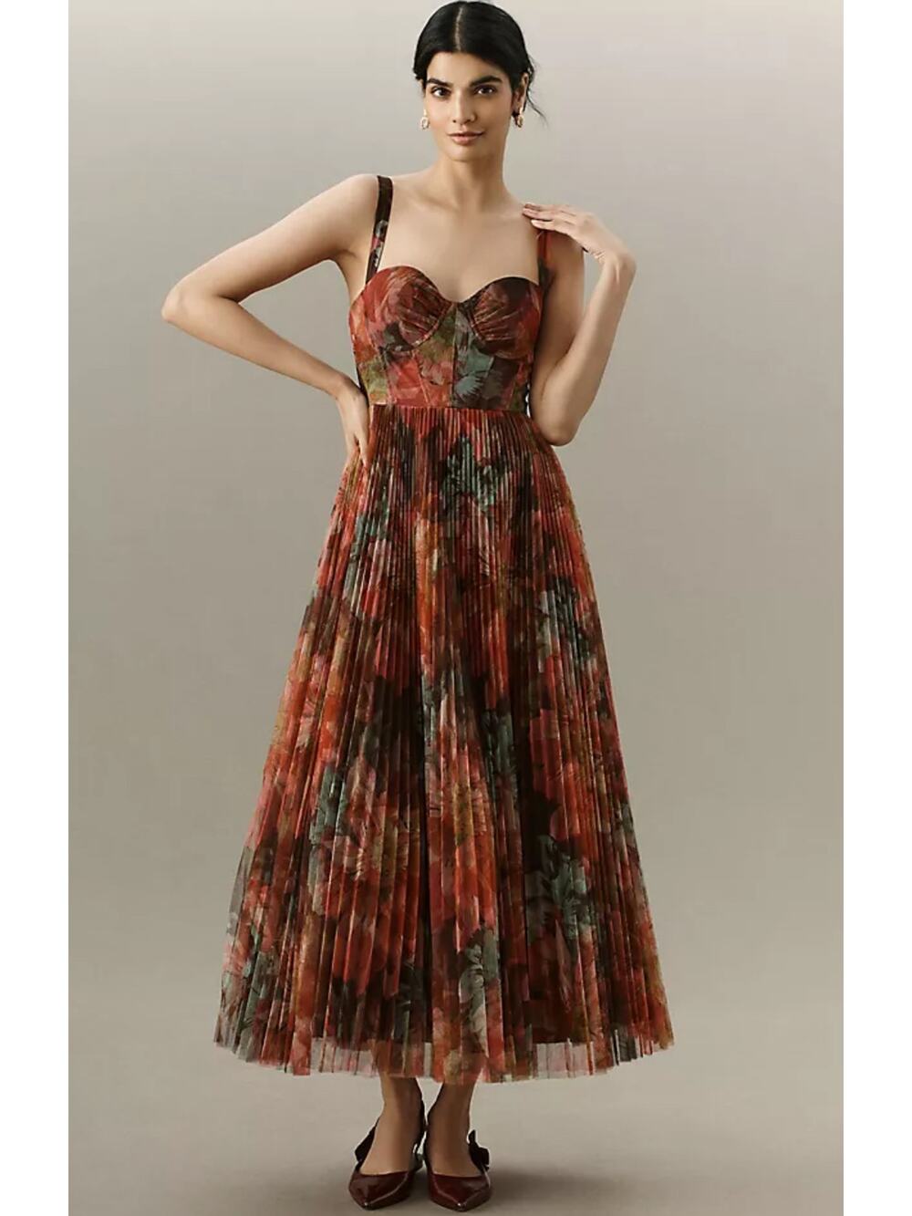 Hutch Willa Bustier Tulle Maxi Dress Size 6 - Picture 1 of 6